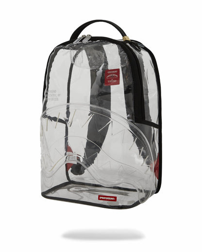 Sprayground - 100% CLEAR BACKPACK - SHARK CENTRAL