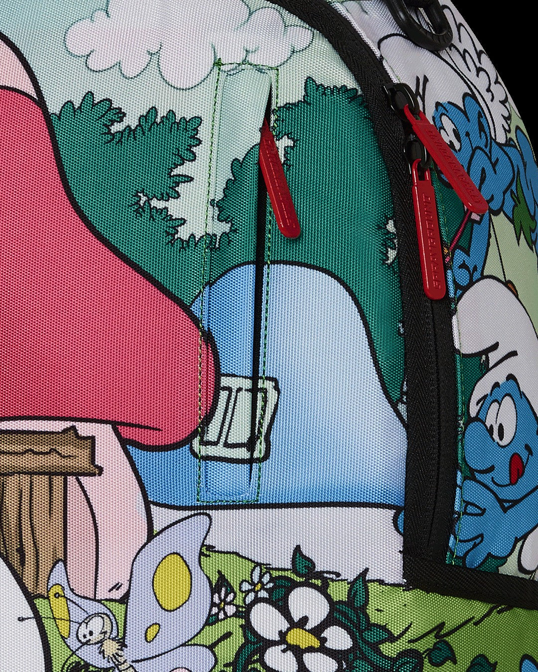 Sprayground - SMURFS IN THE GARDEN BACKPACK