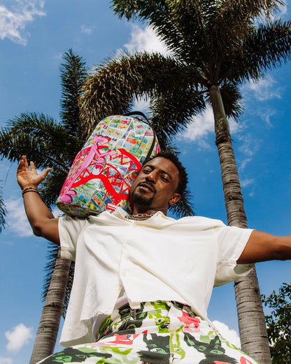 Sprayground - PINK PANTHER THE GALLERY DLXR BACKPACK