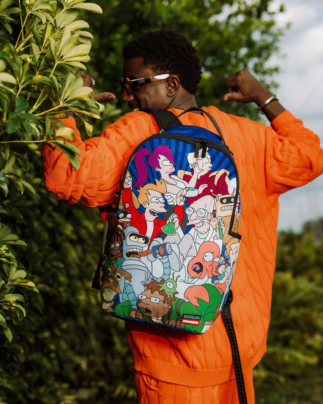 Sprayground - FUTURAMA PLANET CREW PACK DLXR BACKPACK