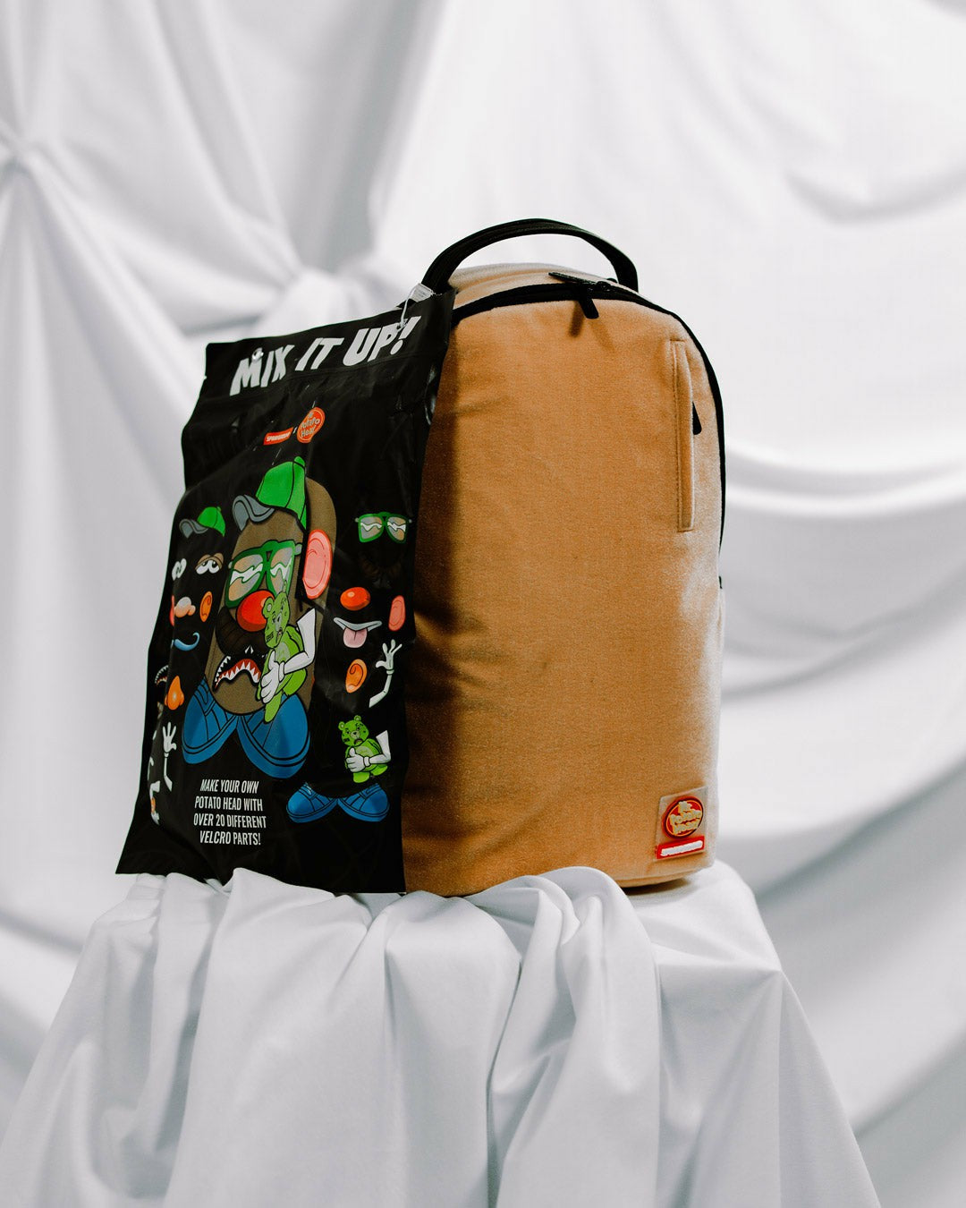 Sprayground - MR. POTATO HEAD VELCRO PATCH MIX-IT-UP DLXSV BACKPACK