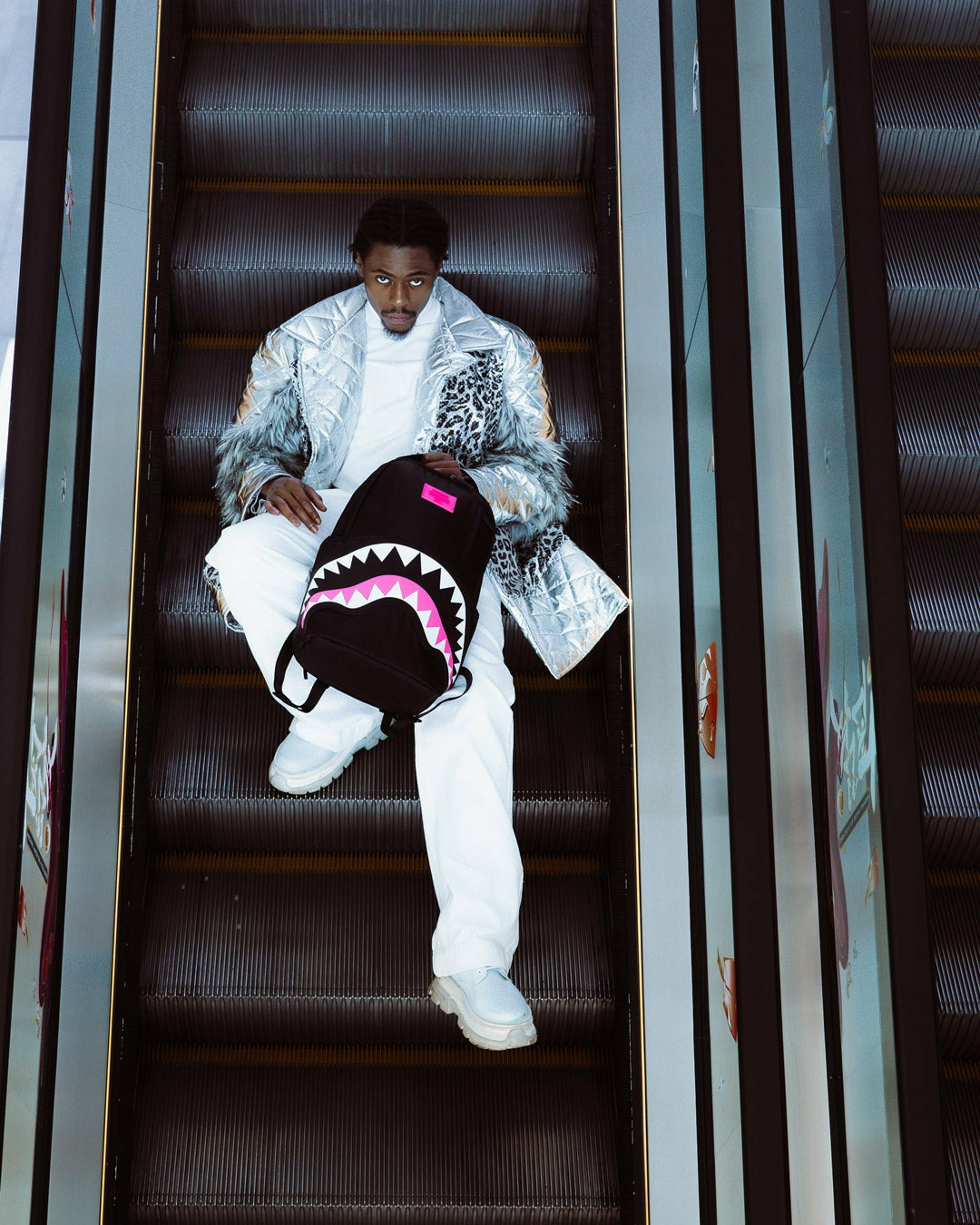 Sprayground - SHARK CENTRAL 2.0 NEON VENOM BACKPACK