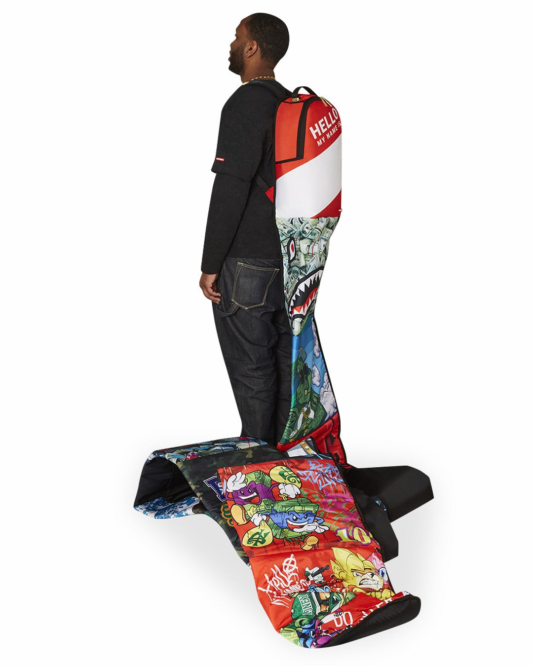Sprayground - THE SCROLL OF 15 YEARS DLXV BACKPACK (SUPER RARE)