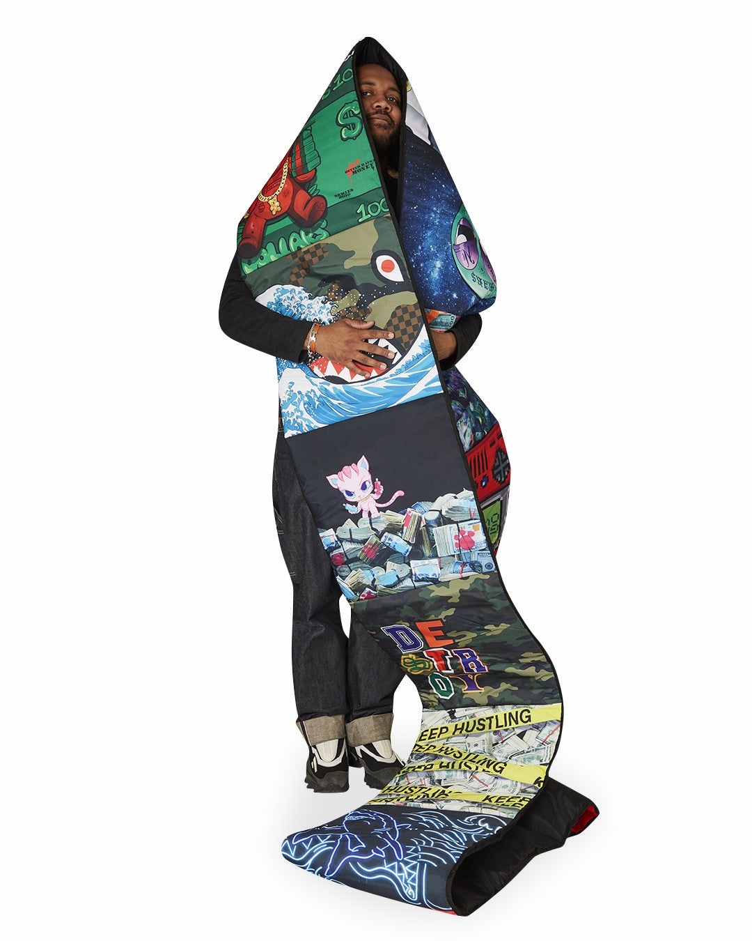 Sprayground - THE SCROLL OF 15 YEARS DLXV BACKPACK (SUPER RARE)