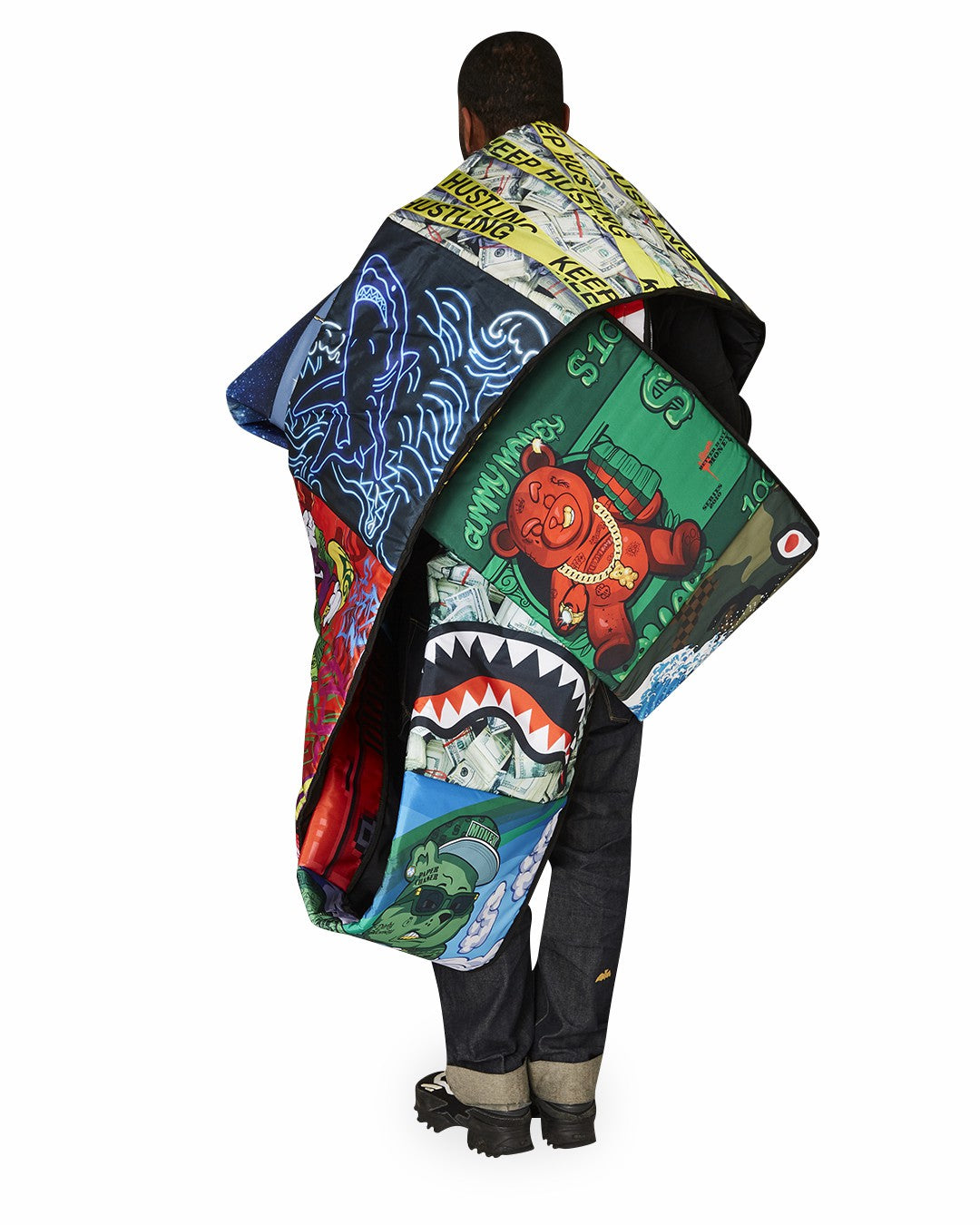 Sprayground - THE SCROLL OF 15 YEARS DLXV BACKPACK (SUPER RARE)