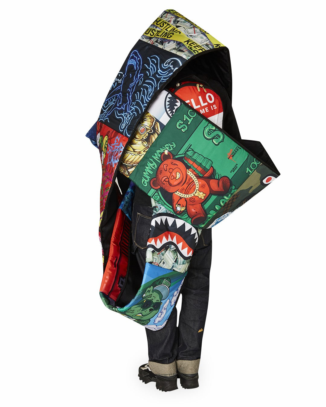 Sprayground - THE SCROLL OF 15 YEARS DLXV BACKPACK (SUPER RARE)