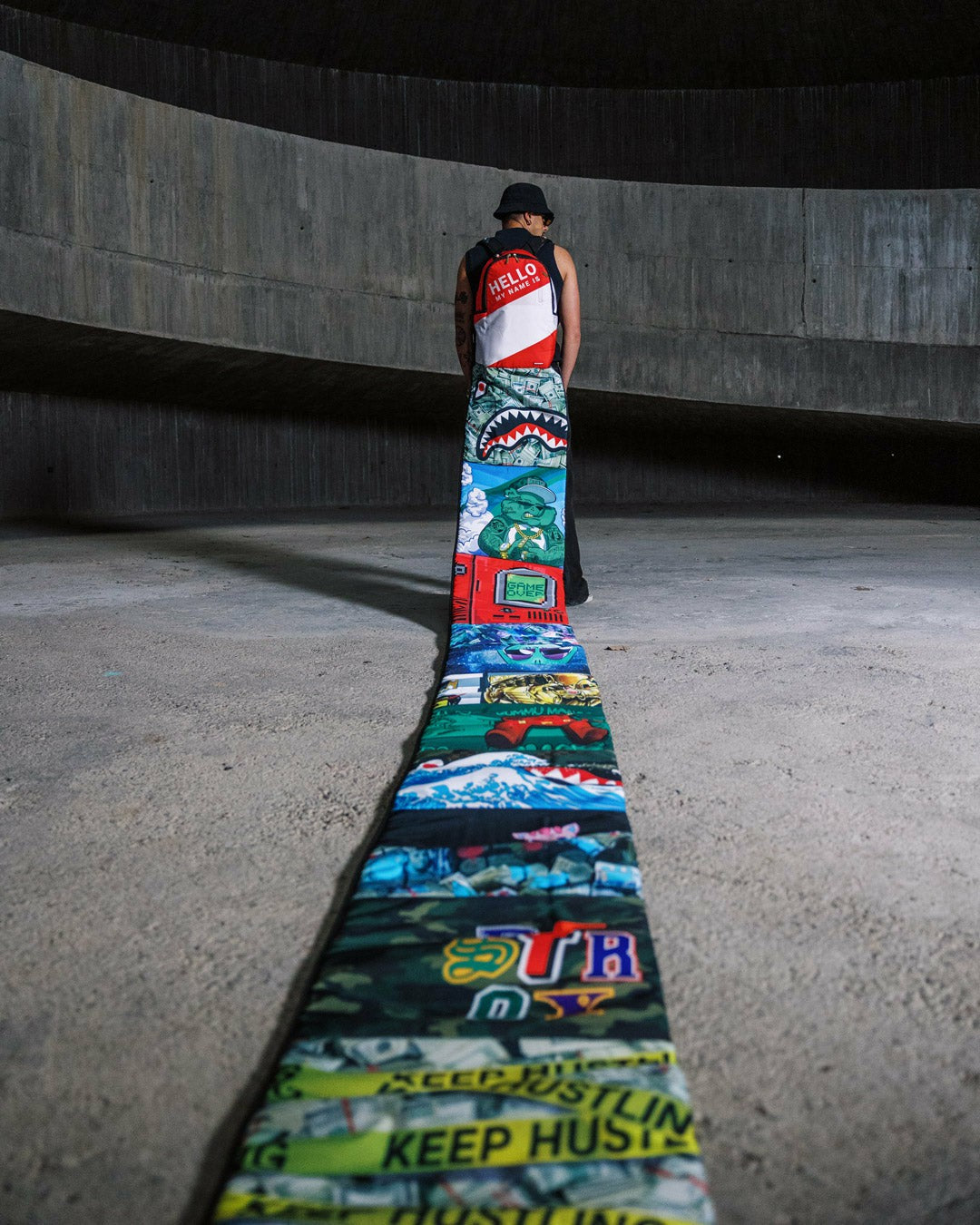 Sprayground - THE SCROLL OF 15 YEARS DLXV BACKPACK (SUPER RARE)