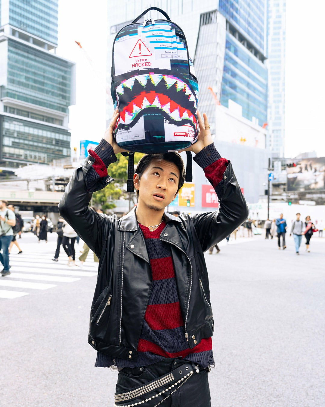 Sprayground - HACKED & STACKED BUT I STILL GOT YOUR BACK DLXR BACKPACK