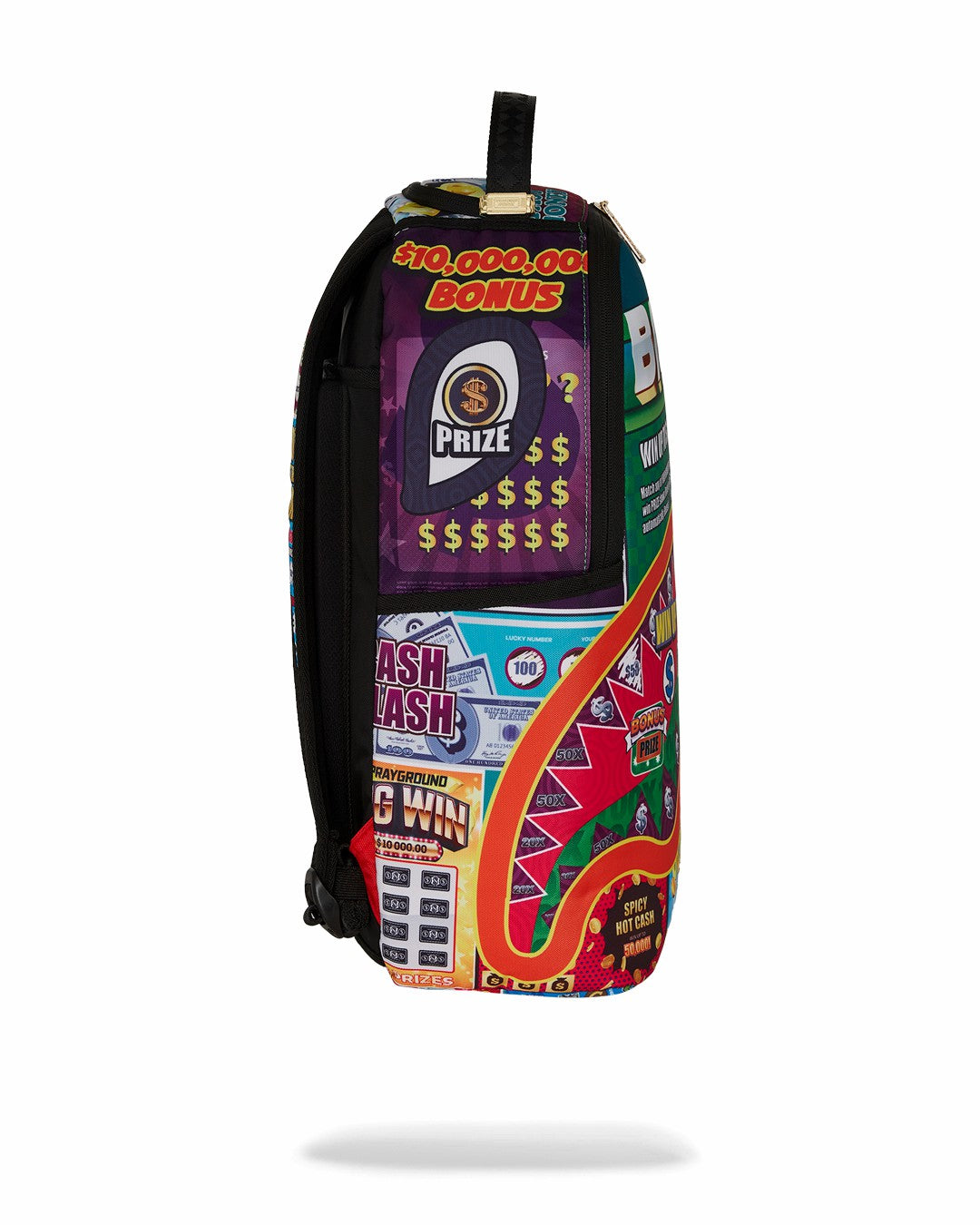 Sprayground - BIG MONEY BIG MONEY BACKPACK (COMES WITH SCRATCH OFF PLAYING CARD)