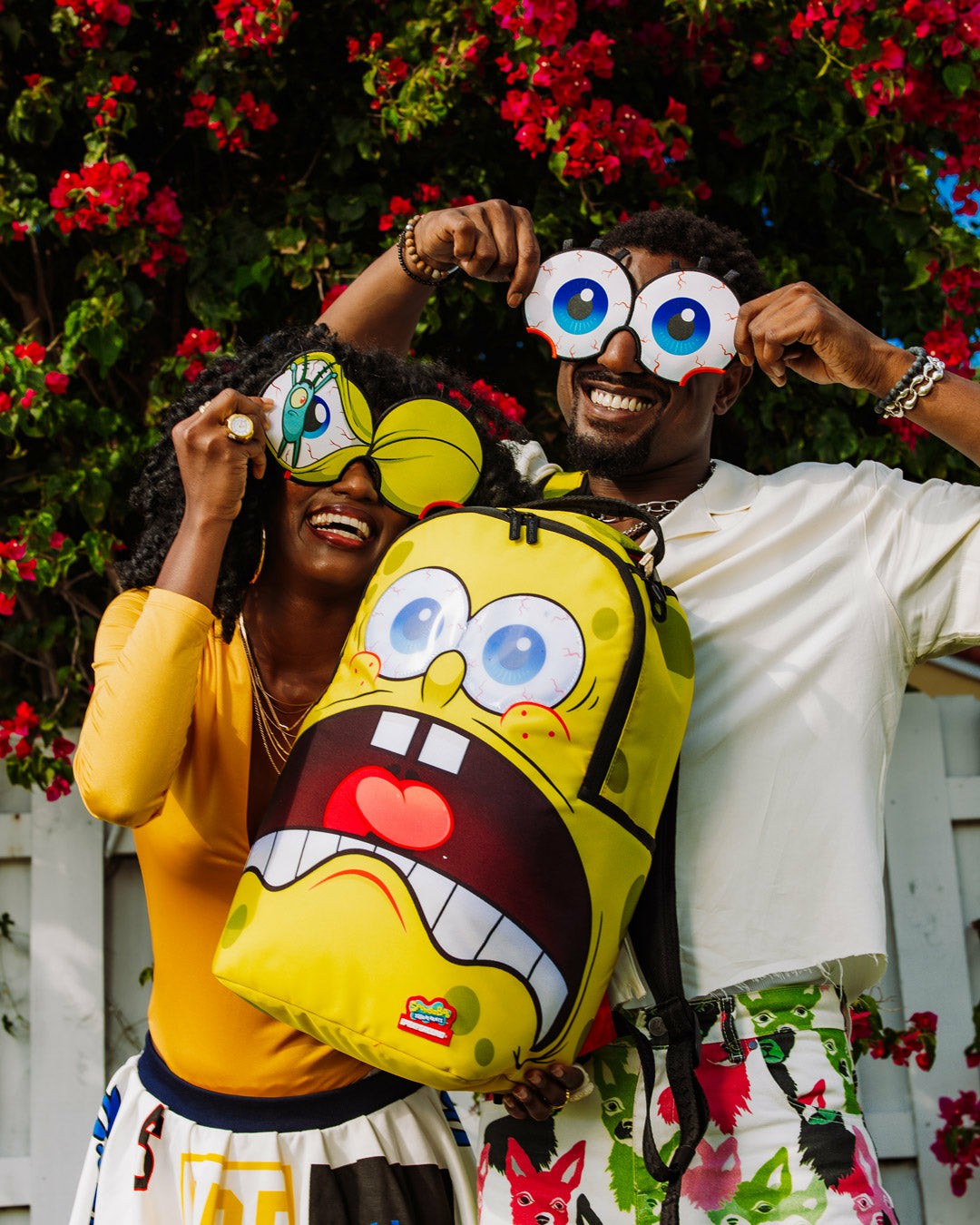 Sprayground - SPONGEBOB EYE POP REMOVABLE EYES BACKPACK