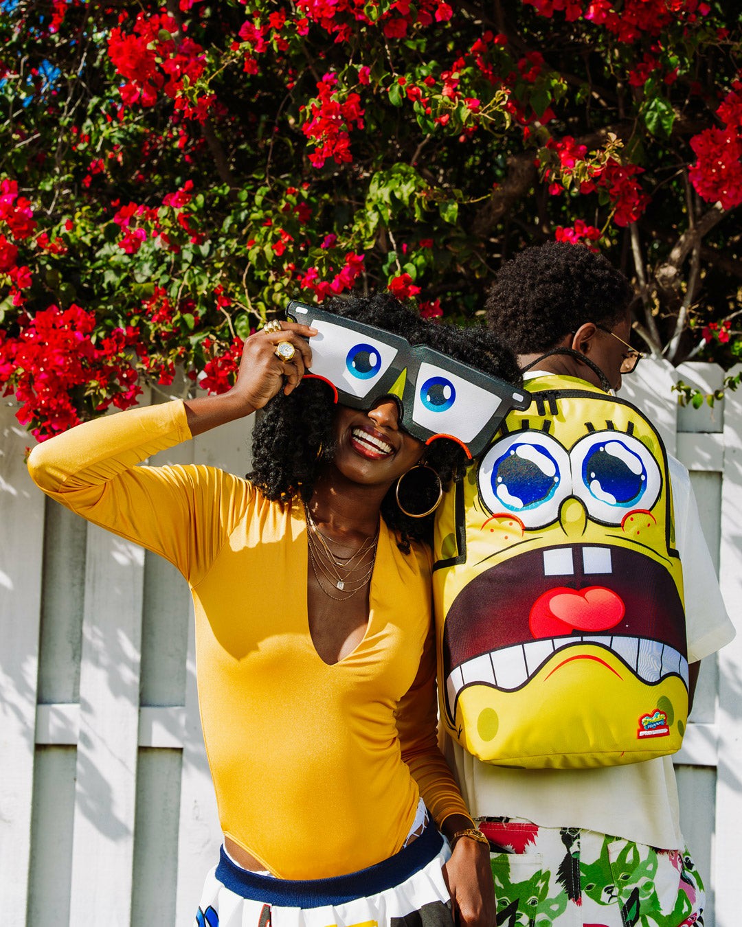Sprayground - SPONGEBOB EYE POP REMOVABLE EYES BACKPACK