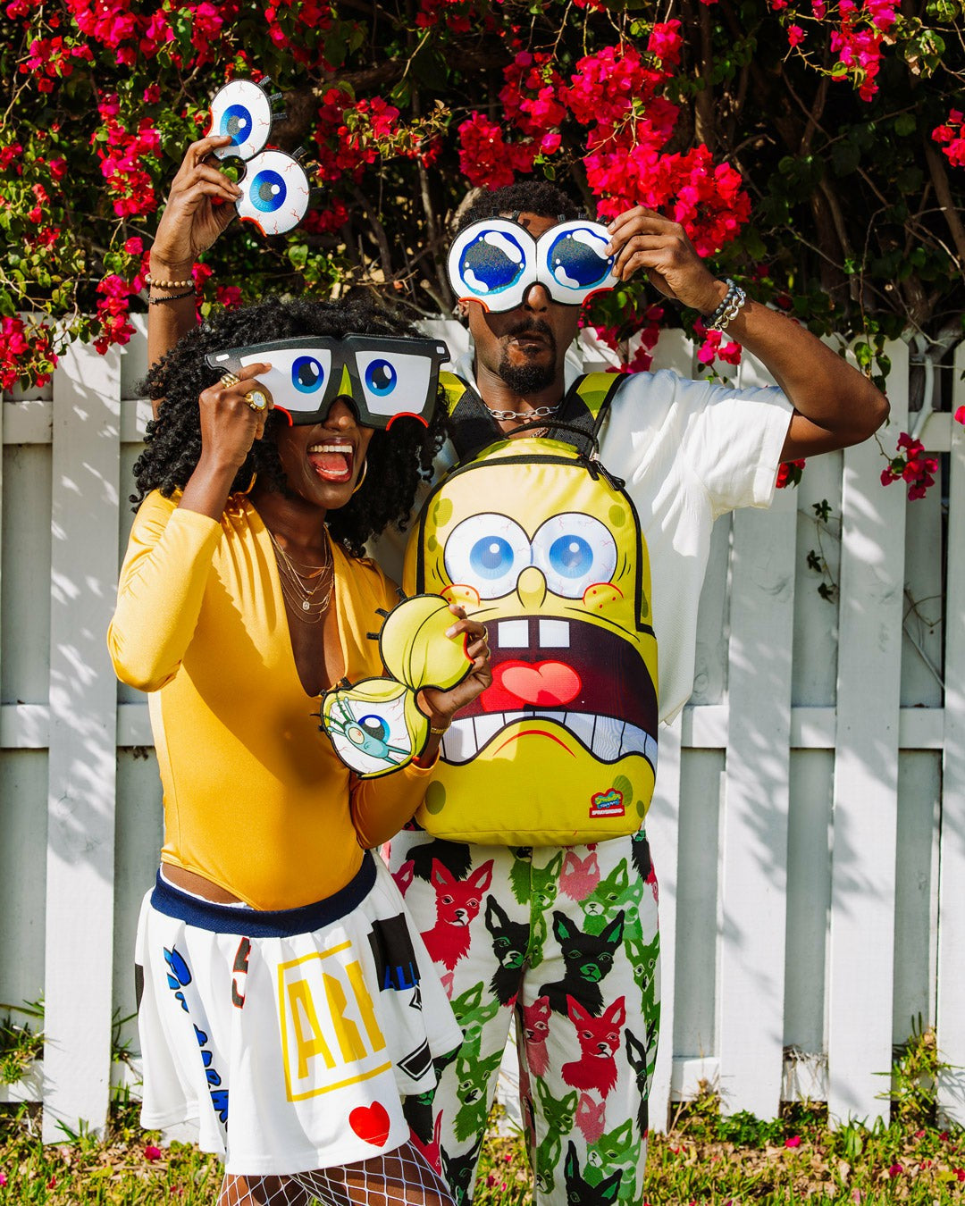 Sprayground - SPONGEBOB EYE POP REMOVABLE EYES BACKPACK