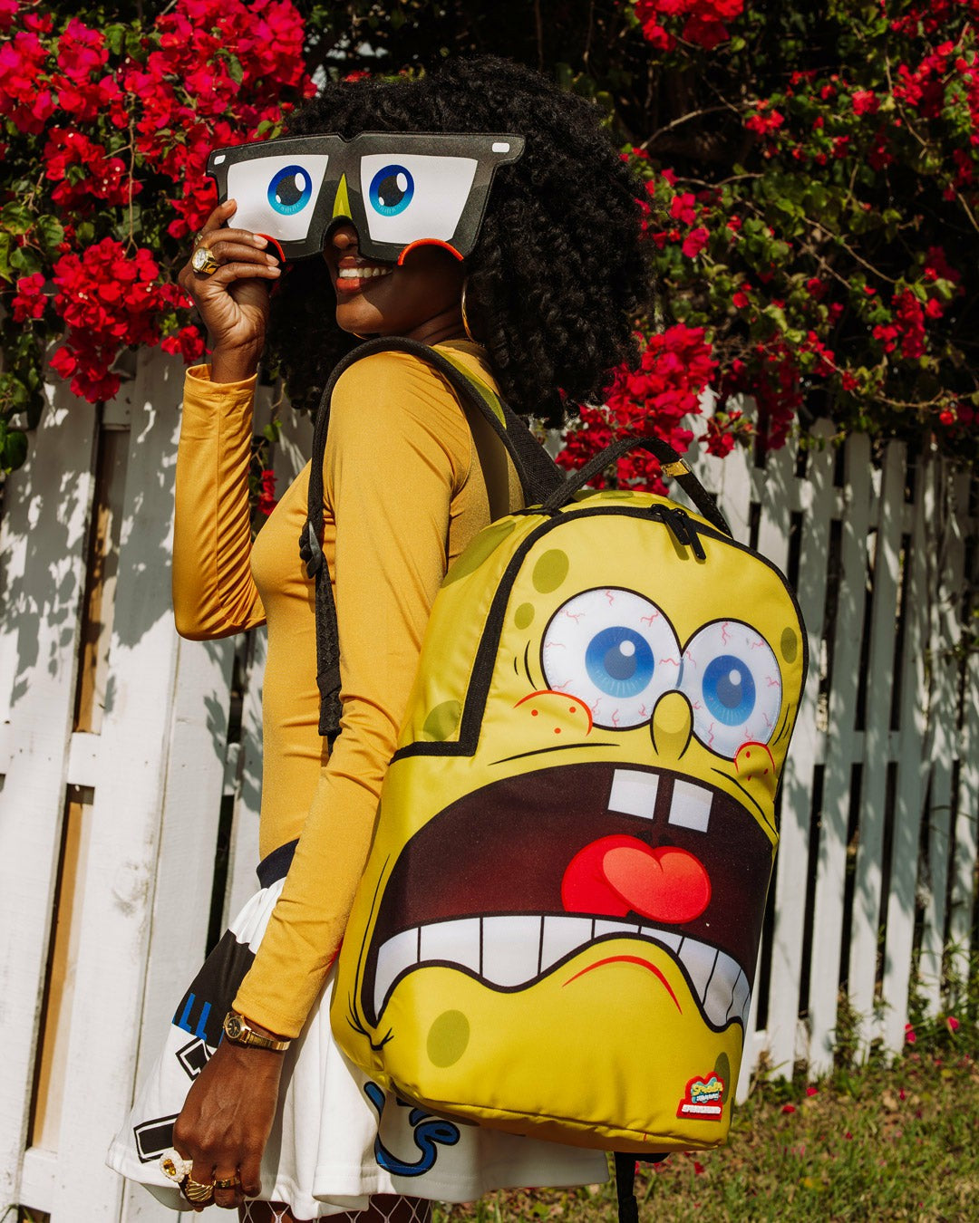 Sprayground - SPONGEBOB EYE POP REMOVABLE EYES BACKPACK