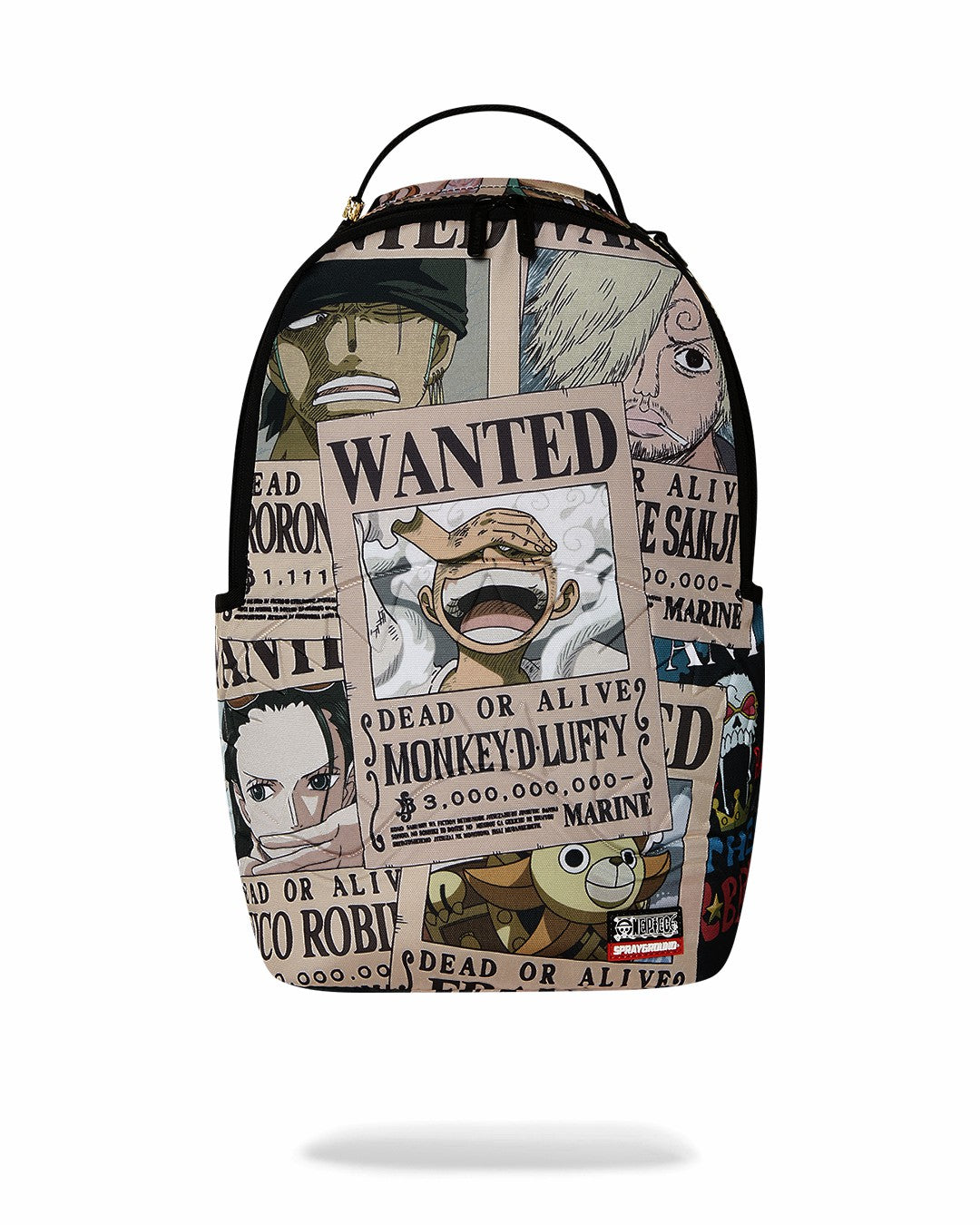 Sprayground - ONE PIECE WANTED SHARK POSTERS BACKPACK