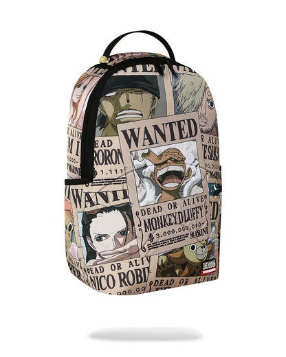 Sprayground - ONE PIECE WANTED SHARK POSTERS BACKPACK