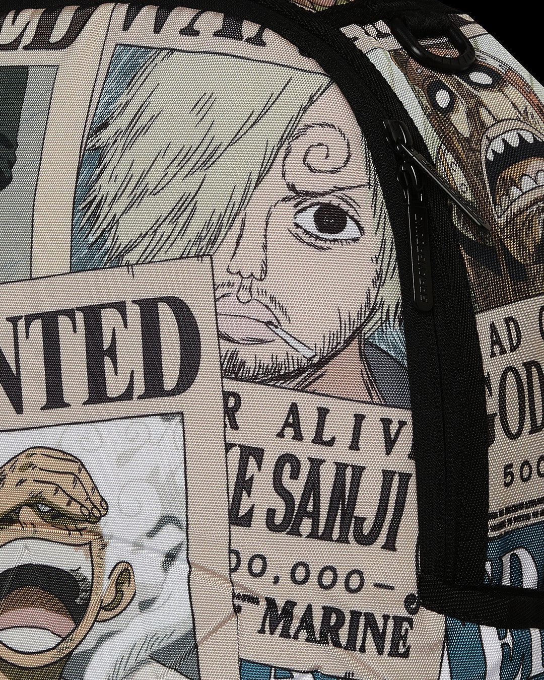 Sprayground - ONE PIECE WANTED SHARK POSTERS BACKPACK