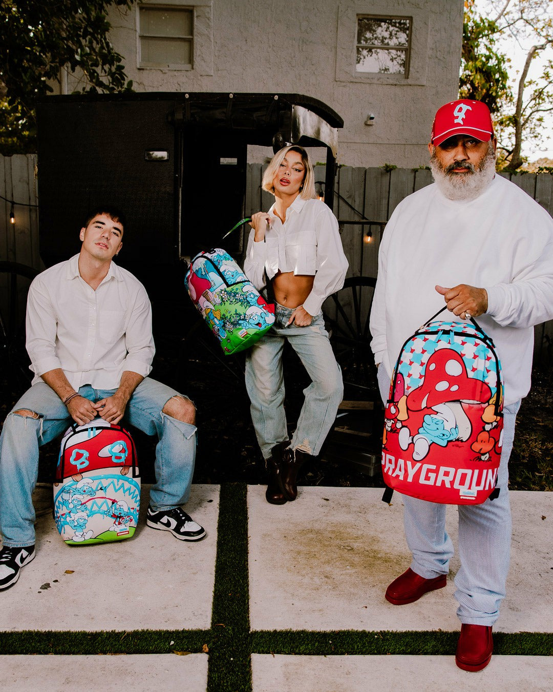 Sprayground - SMURFS ART PARTY BACKPACK
