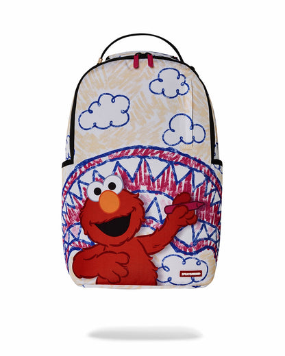 Sprayground - ELMO'S WORLD SHARK SKETCH BACKPACK