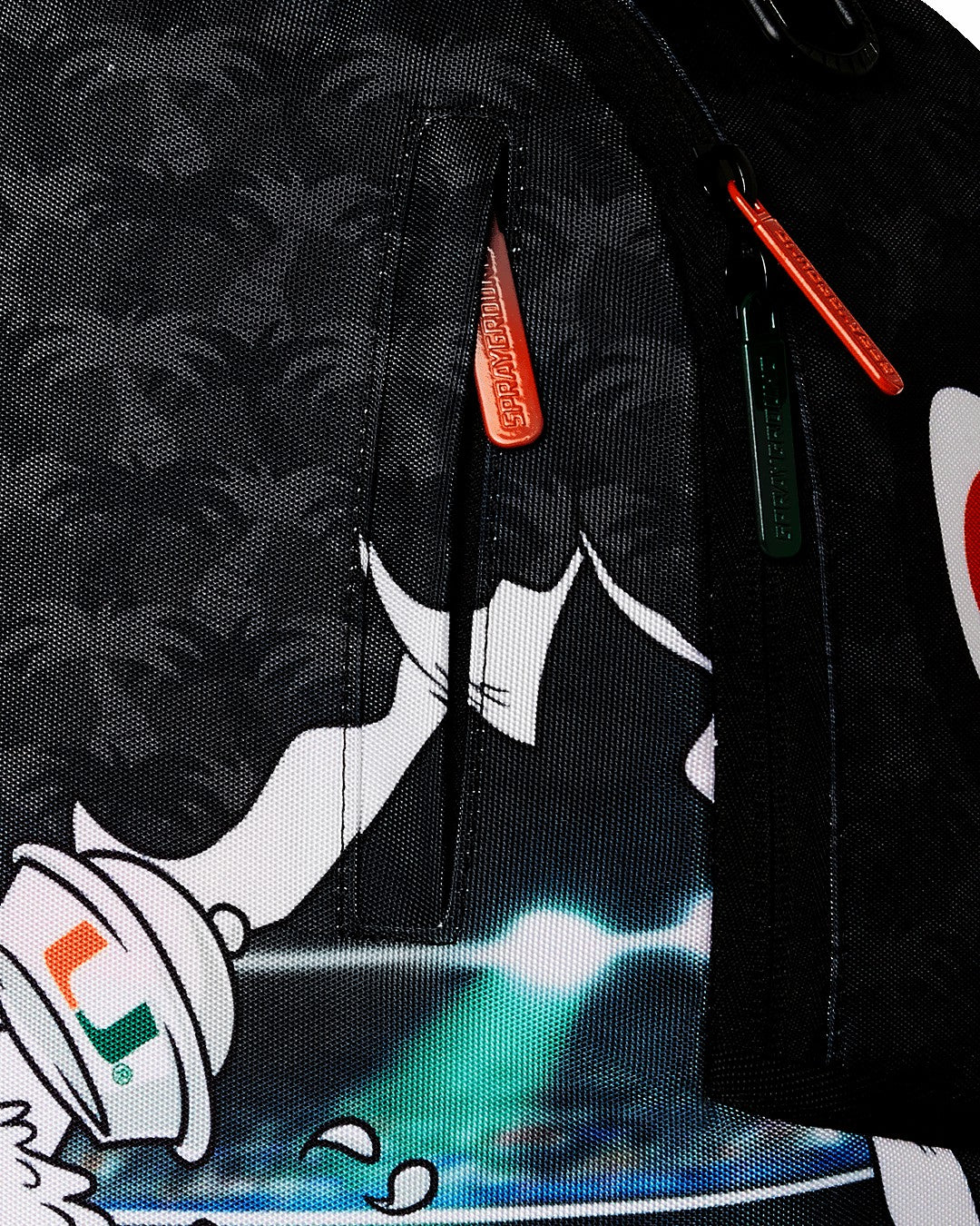 Sprayground - UNIVERSITY OF MIAMI TOUCHDOWN BACKPACK