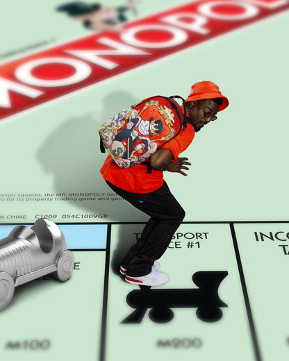 Sprayground - MONOPOLY GOLD EMPIRE THRONE BACKPACK