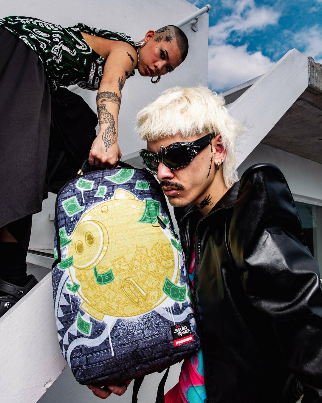 Sprayground - SQUID GAME COLLAB BIG STACKS BACKPACK