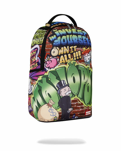 Sprayground - MONOPOLY GRAFFITI GOLD RUSH DLXR BACKPACK
