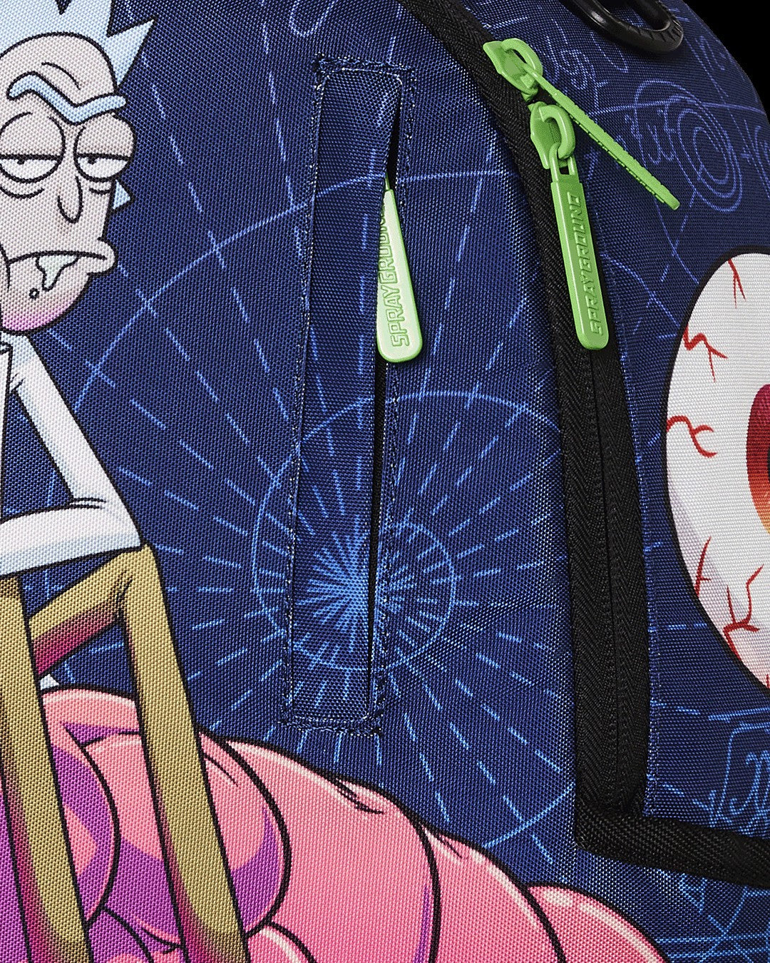 Sprayground - RICK AND MORTY BRAIN SHARK DLXR BACKPACK