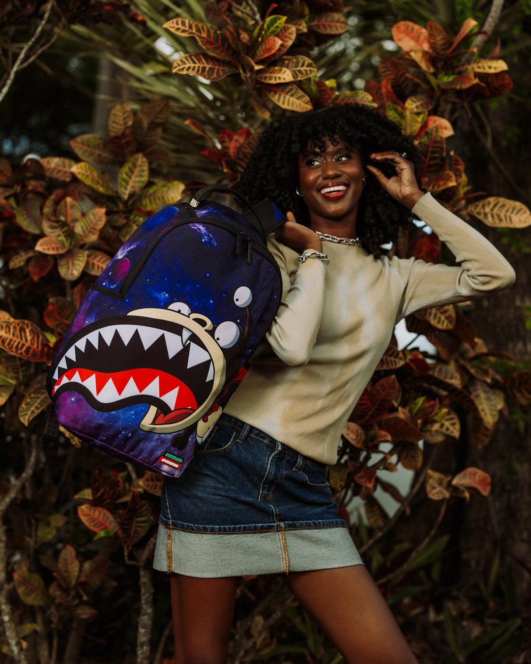 Sprayground - FUTURAMA NIBBLER EAT SHARK DLXR BACKPACK