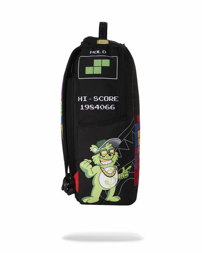 Sprayground - TETRIS WITH DIABLO AND MONEY BEAR BACKPACK
