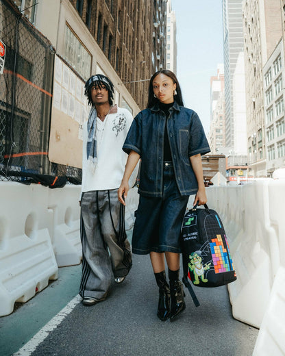 Sprayground - TETRIS WITH DIABLO AND MONEY BEAR BACKPACK
