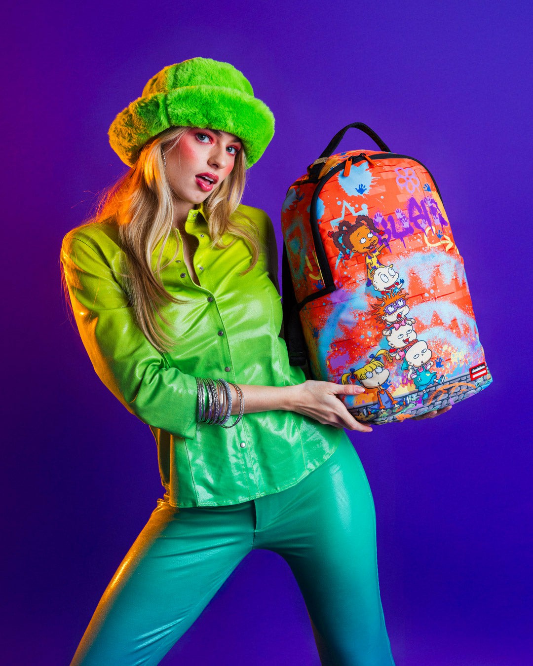 Sprayground - RUGRATS PAINT SITUATION DLXR BACKPACK