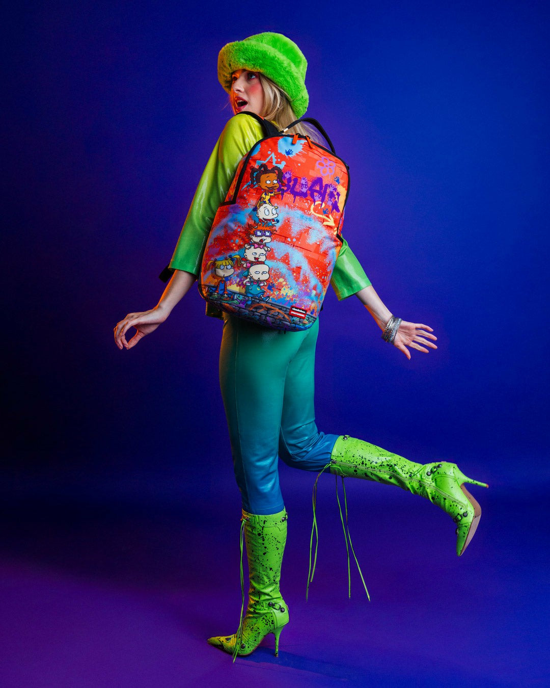 Sprayground - RUGRATS PAINT SITUATION DLXR BACKPACK