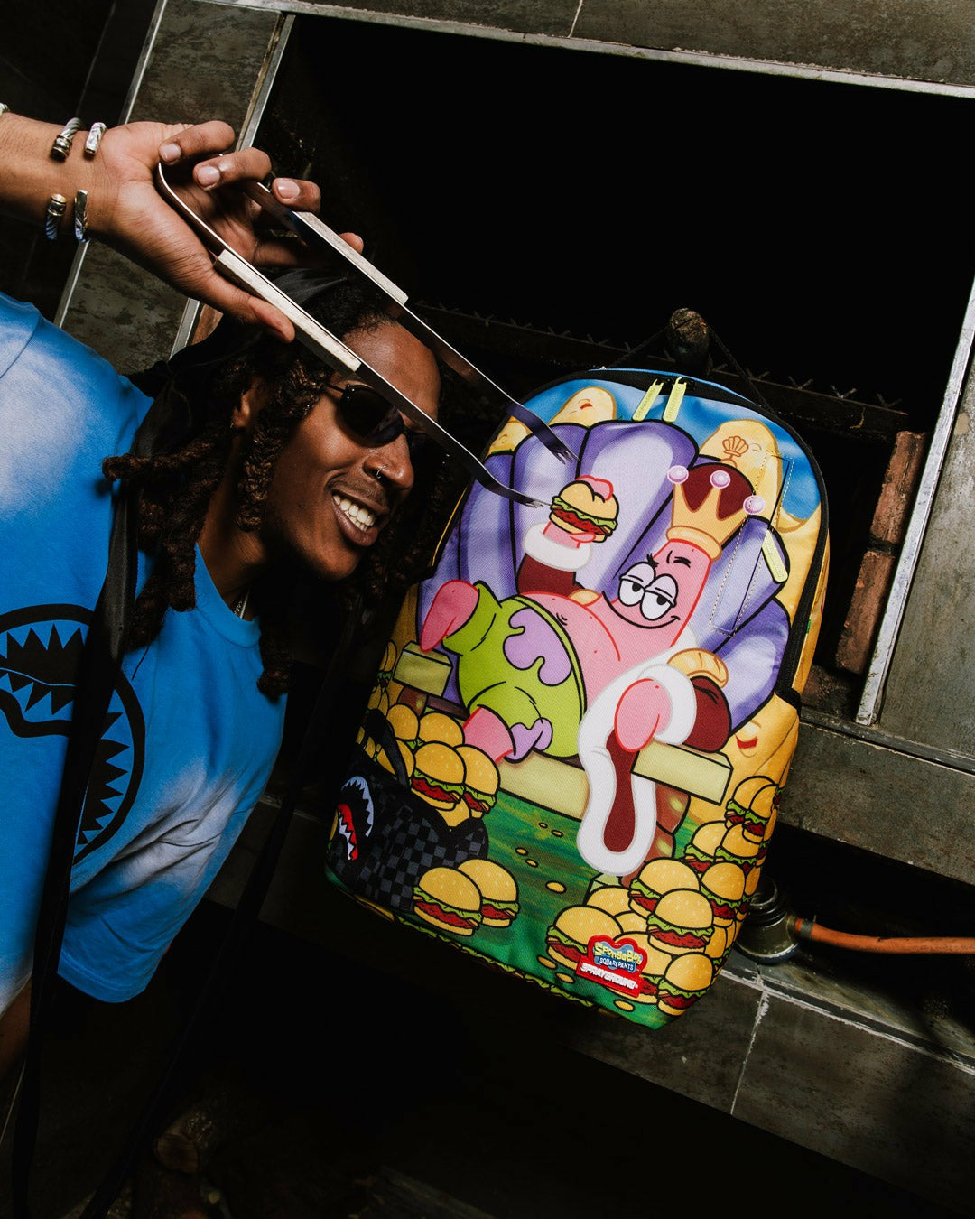 Sprayground - SPONGEBOB KRABBY KING PATRICK BACKPACK