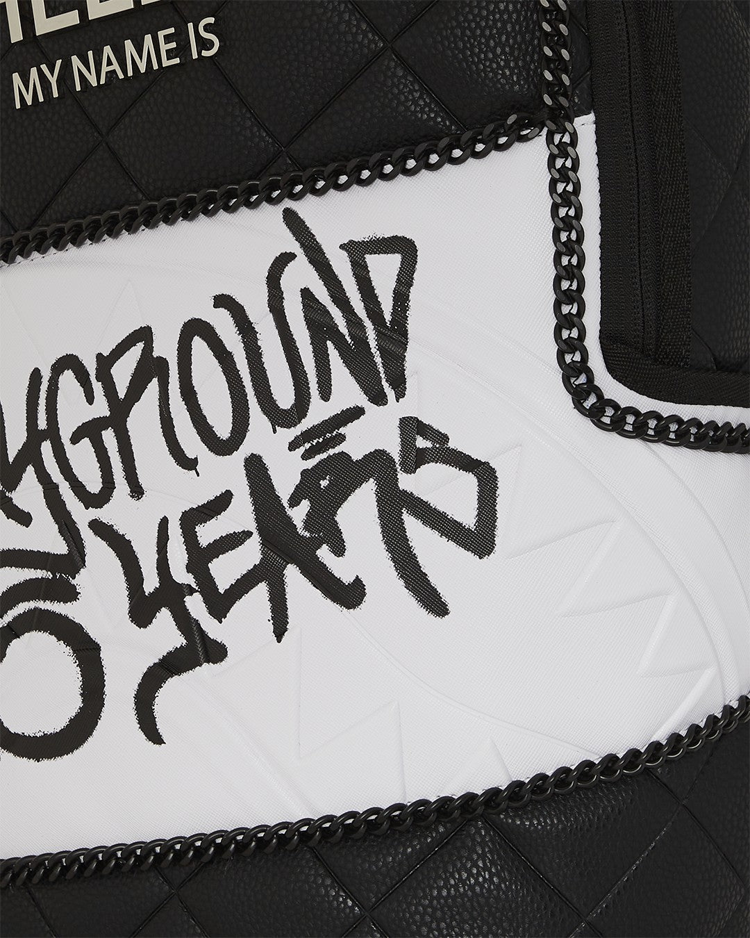 Sprayground - HELLO MY NAME IS 15 YEARS QUILTED BACKPACK (SUPER RARE)