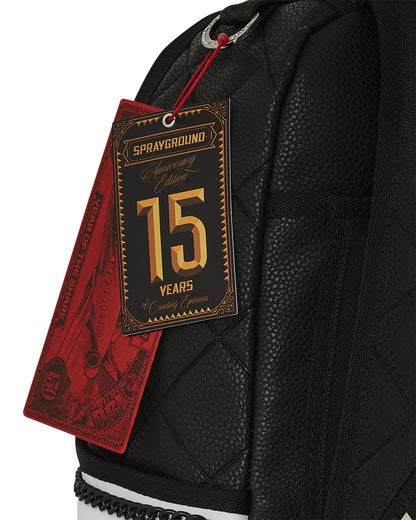 Sprayground - HELLO MY NAME IS 15 YEARS QUILTED BACKPACK (SUPER RARE)