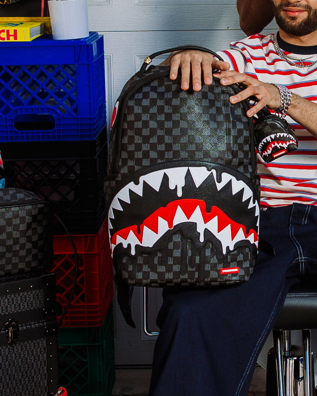 Sprayground - SHARKS IN PARIS THUNDERDRIP BACKPACK
