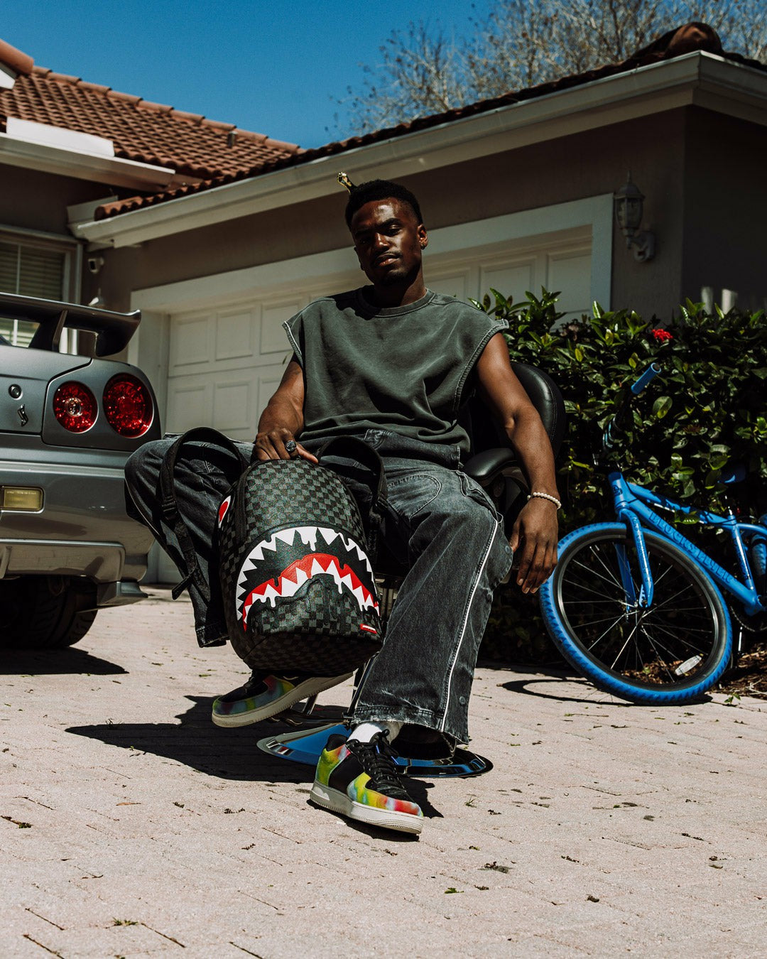 Sprayground - SHARKS IN PARIS THUNDERDRIP BACKPACK
