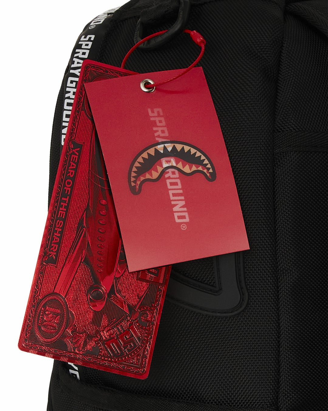 Sprayground - THE HERO WHITE TAPE DLXR BACKPACK