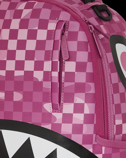 Sprayground - PINK CAMOCHECK BACKPACK