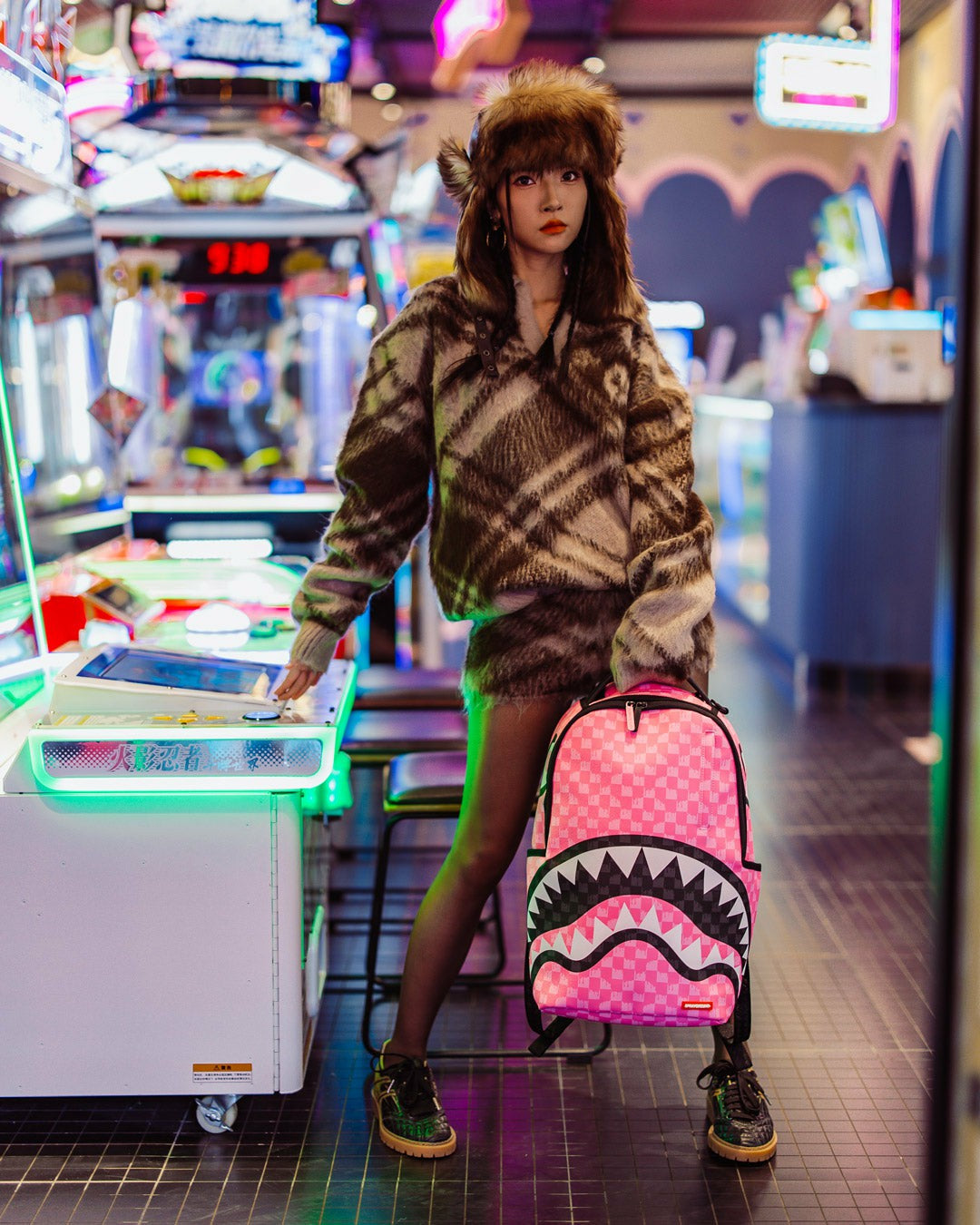 Sprayground - PINK PARADISE DLXSV BACKPACK