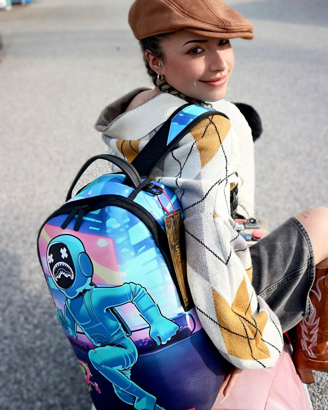 Sprayground - ASTROMANE SPACE RACER DLXSV BACKPACK