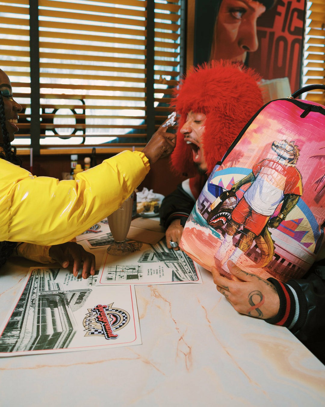 Sprayground - CROCASSO - JET DRIFT BACKPACK