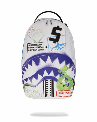 Sprayground - SHARK CENTRAL CUT OUT FOR GREATNESS DLXSV BACKPACK