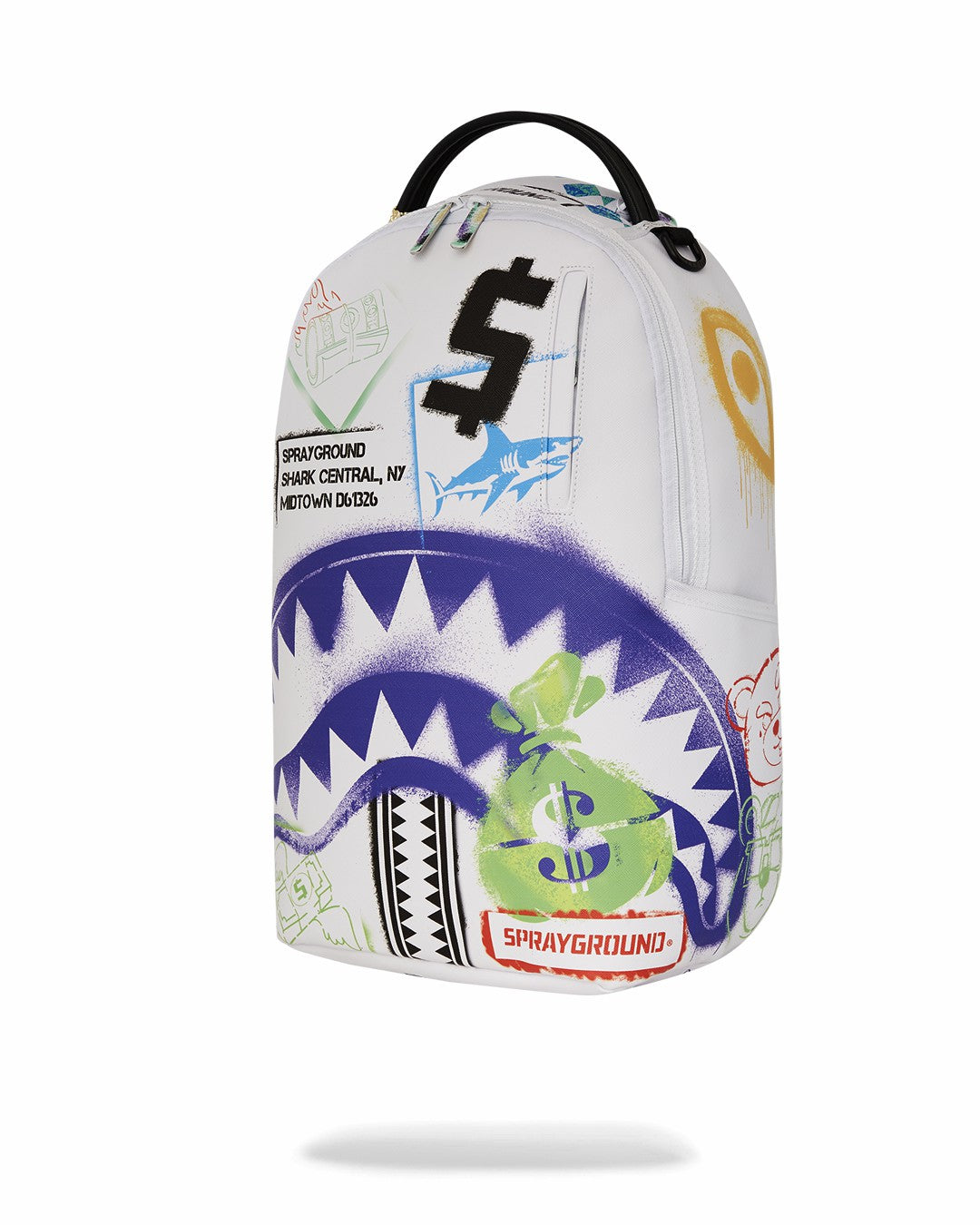 Sprayground - SHARK CENTRAL CUT OUT FOR GREATNESS DLXSV BACKPACK