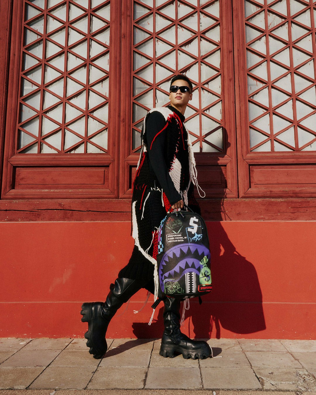 Sprayground - SHARK CENTRAL X DLXSV BACKPACK