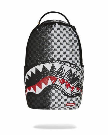 Sprayground - SCRIBBLE DRIBBLE CHECK BACKPACK
