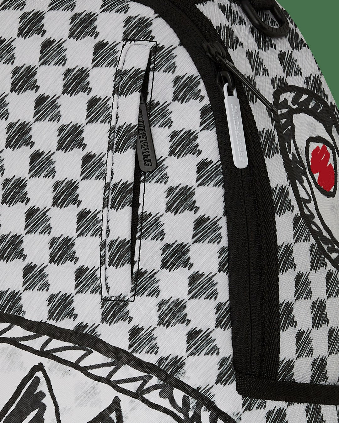 Sprayground - SCRIBBLE DRIBBLE CHECK BACKPACK