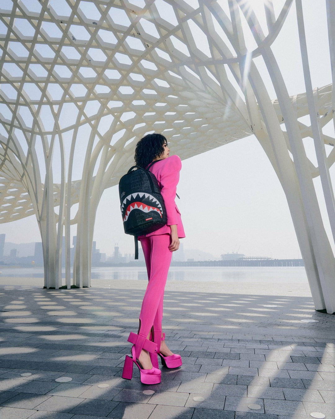 Sprayground - SHARK CENTRAL DOUBLE TROUBLE DLXSV BACKPACK