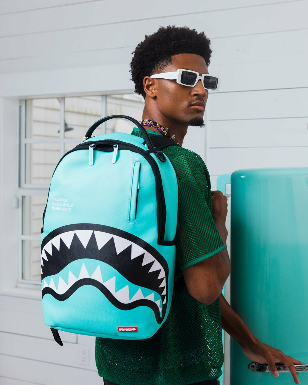 Sprayground - SHARK CENTRAL ADRIATIC DLXSV BACKPACK