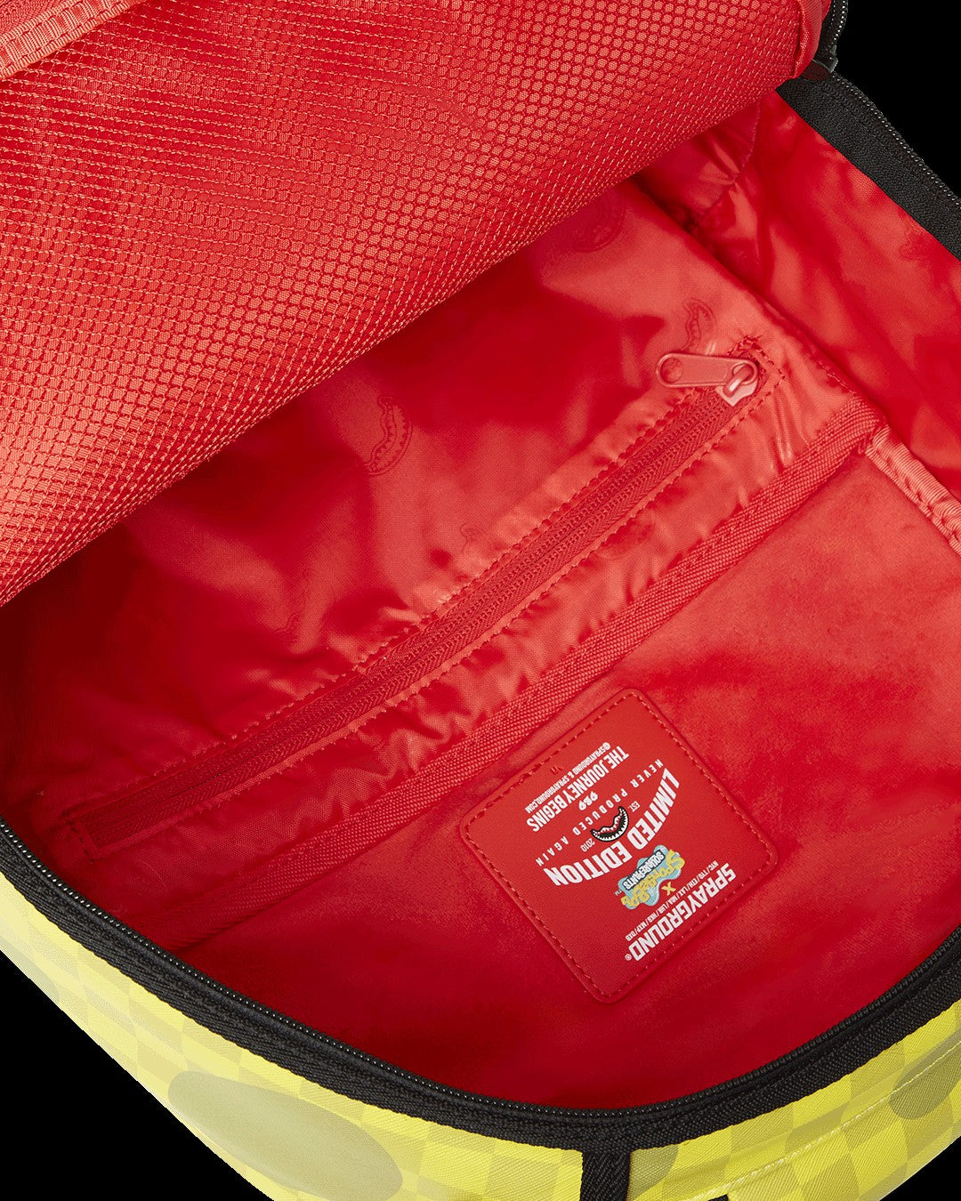 Sprayground - SPONGEBOB SQUARE CHECK FLEX DLXSV BACKPACK